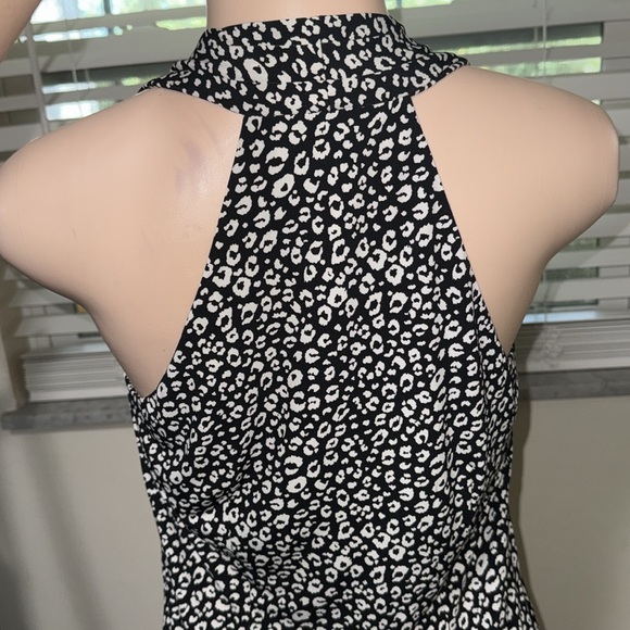 Tommy Bahama Black and White Halter Dress - Picture 5 of 7